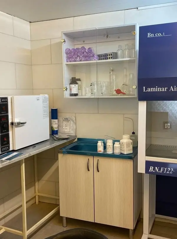 راه اندازی بخش میکروبی 66 آزمایشگاه میکروبی بینا آزما سپاهان