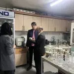 بازدید شرکت فولاد مبارکه از مجموعه آزمایشگاهی بینا آزما